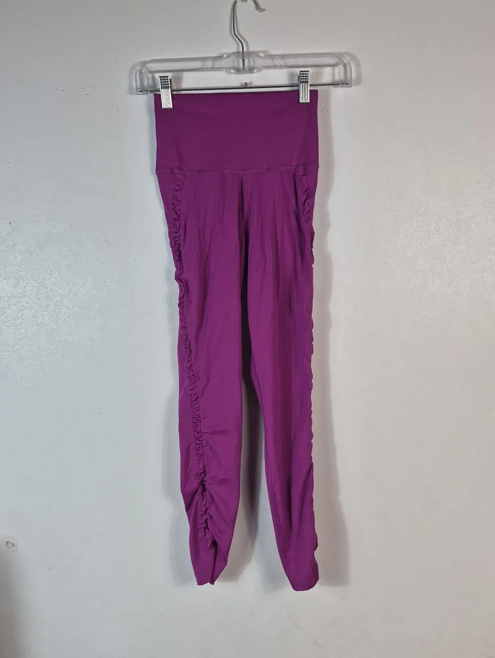 Nike Dri-Fit Yoga Core Collection 7/8 Tights Purple Size XS